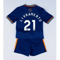 Stroje piłkarskie Newcastle United Tino Livramento #21 Koszulka Trzeciej dla dzieci 2025-26 Krótki Rękaw (+ szorty)